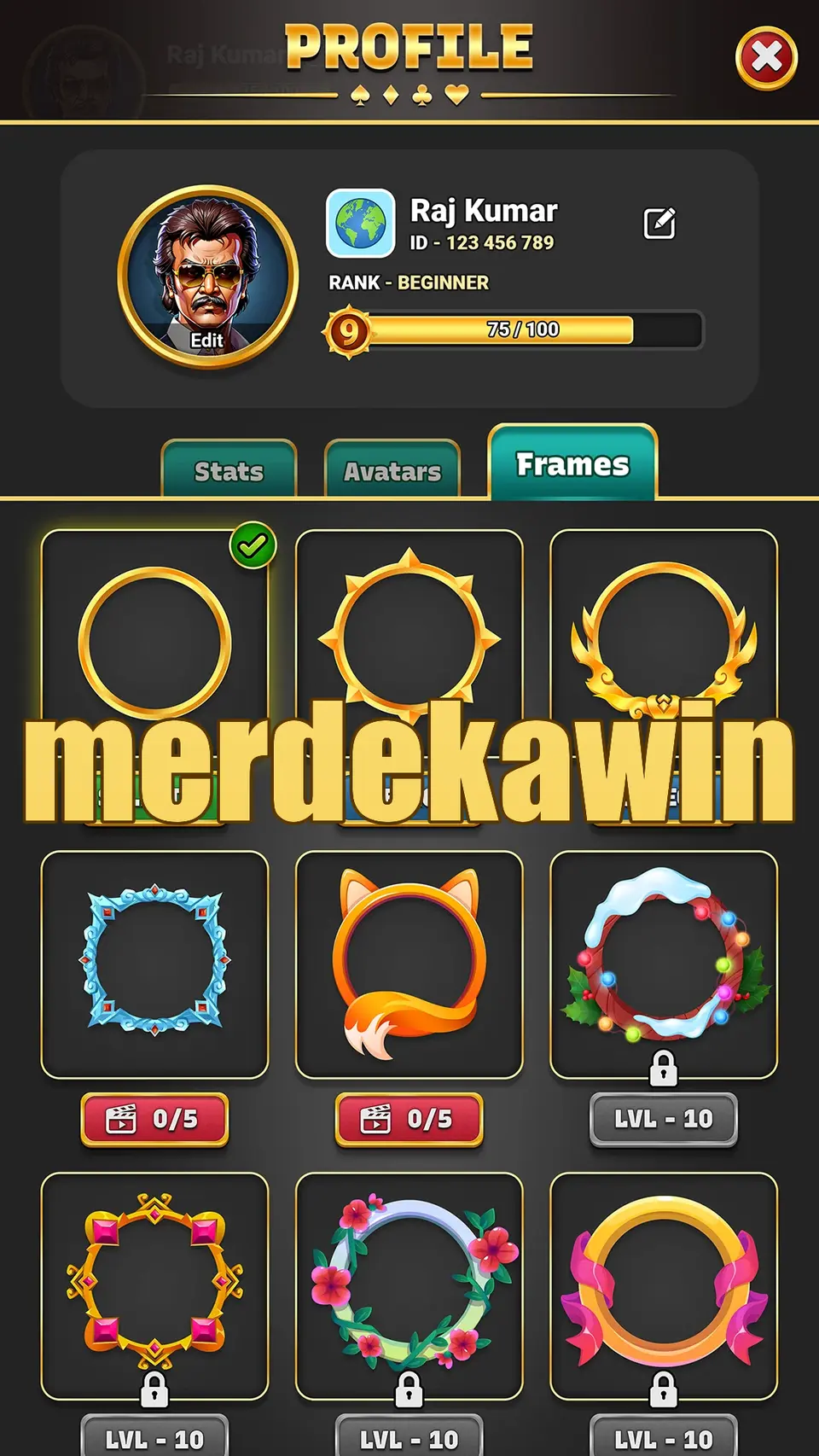 merdekawin Masuk